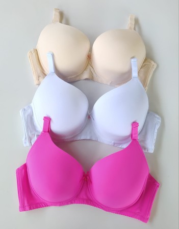 Sofia biustonosz miseczka D gładki  