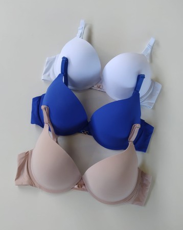 Biustonosz miseczka C bezszwowy gładki Valerie 