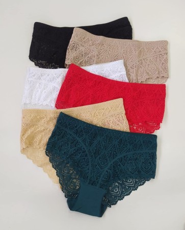 Majtki duże rozmiary bawełniane Lena