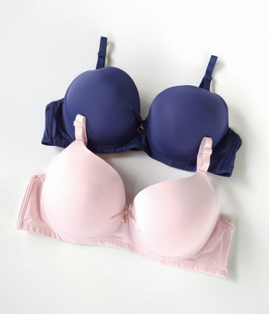 Stanik miseczka D gładki Jula 