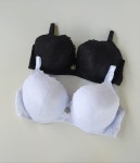 Stanik miseczka F Fama z ozdobną siateczką