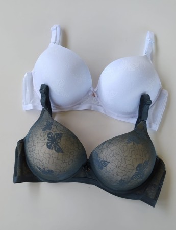 Biustonosz miseczka D Brygida ręka Adama