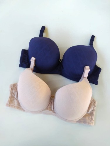 Biustonosz miseczka E z wytłaczany z delikatnym wzorem Katya montello