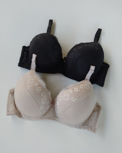 Elegancki biustonosz miseczka D modelujący Raven montello