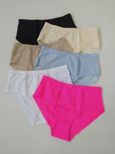 Majtki koronkowe z siateczką Obesa montello