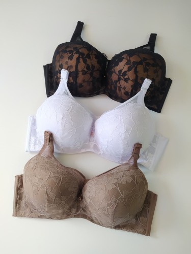 Biustonosz miseczka E z przedłużoną siateczką Kasja montello