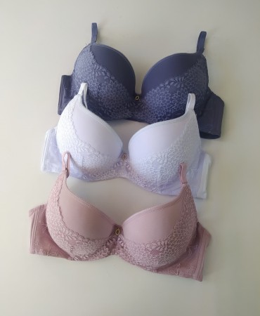 Biustonosz miseczka C z siateczką Jolanta