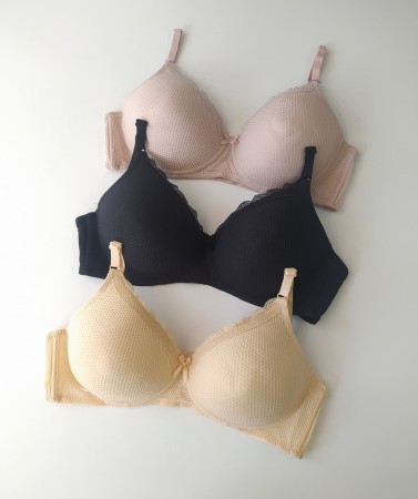 Biustonosz miseczka C bez fiszbin Inga 