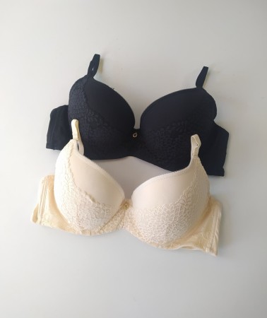 Biustonosz miseczka C pół gładkie miseczki Zenona