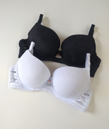 Stanik miseczka B push-up Ambra 